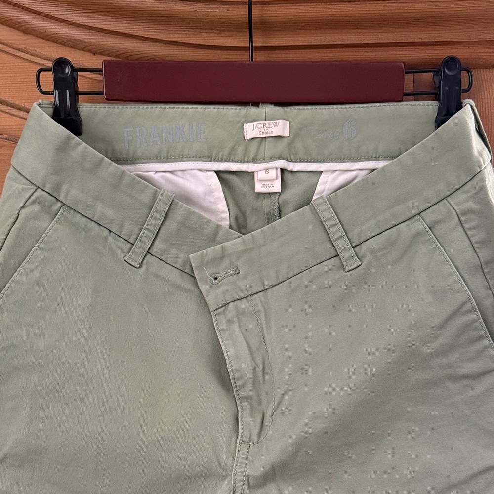 J. Crew Women's Green Trousers